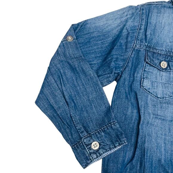 NWT Milon Size 2 Denim Shirt - Picture 3 of 5